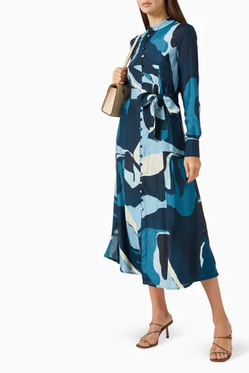 Floral-print Dress