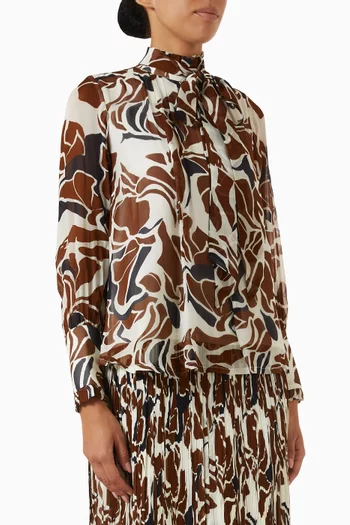 Abstract Print Top
