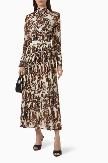 Abstract Print Top