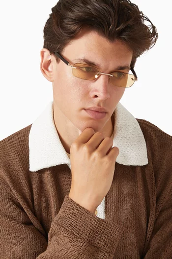 Milo Sunglasses in Titanium