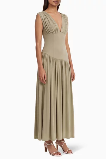 Nirvana Midi Dress in Jersey