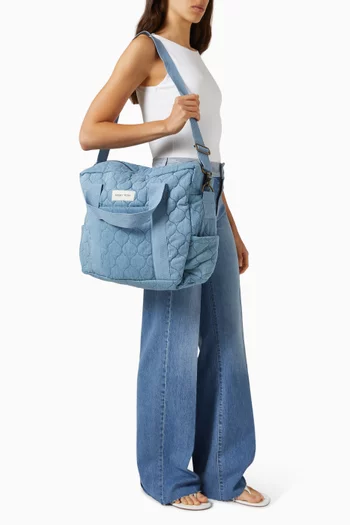 Baby Changing Bag in Denim
