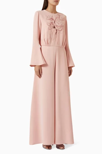 Leanne Appliqué Jumpsuit