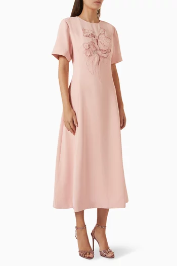 Caroline Appliqué Dress