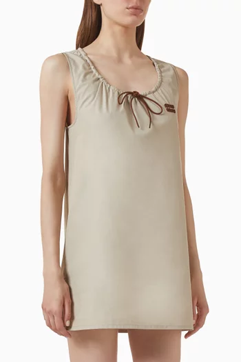 Panama Mini Dress in Cotton