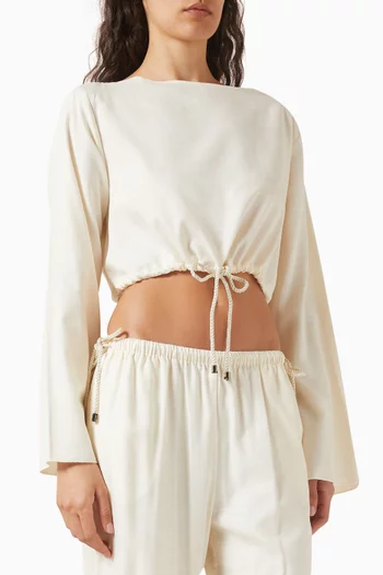 Chelley Top in Cotton-blend
