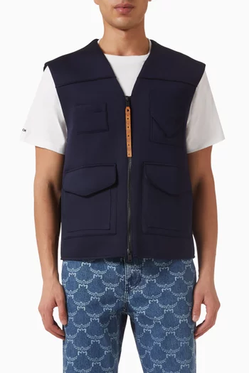 Zip Vest in Neoprene