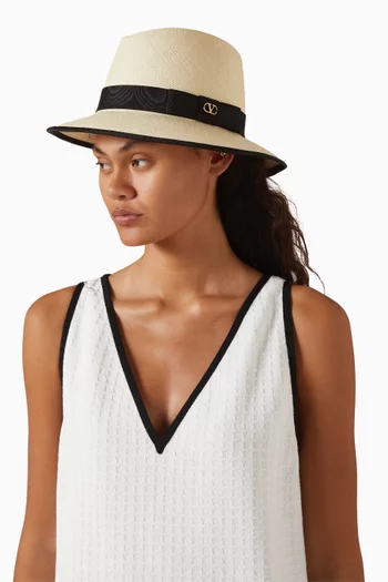 VLOGO Signature Hat in Straw