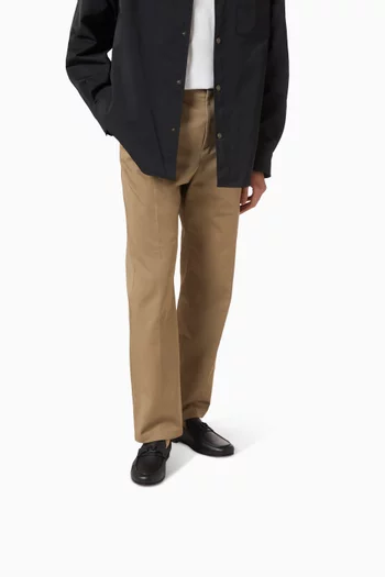 VLogo Signature Loafers in Deer Leather