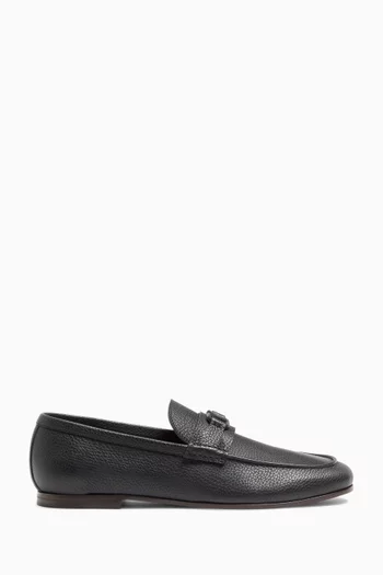 VLogo Signature Loafers in Deer Leather