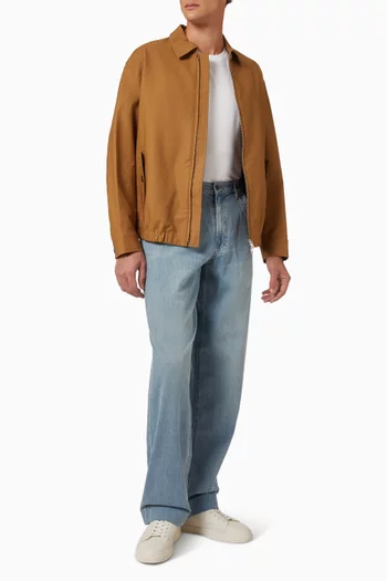 Bomber Jacket in Cotton