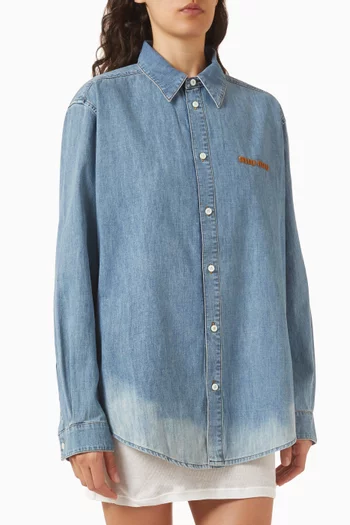 Logo Chambray Shirt