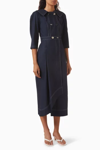 Leone Dress in Cotton-poplin