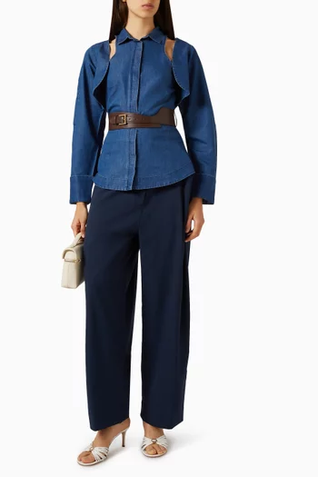 Stacci Shirt in Cotton-poplin