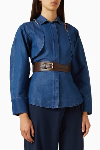 Stacci Shirt in Cotton-poplin