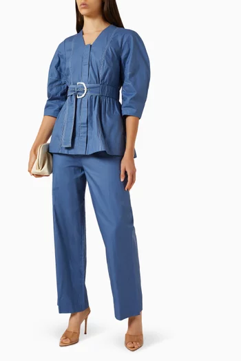 Siena Co-ord Set in Cotton-poplin