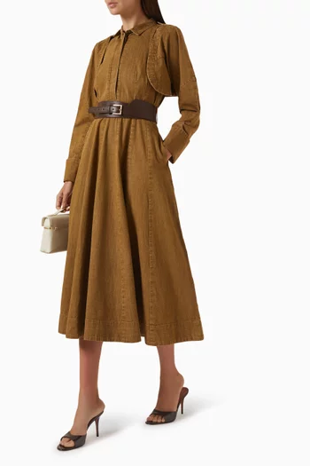 Jiana Dress in Denim