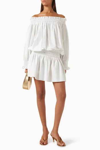Peasant Mini Dress