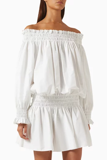 Peasant Mini Dress