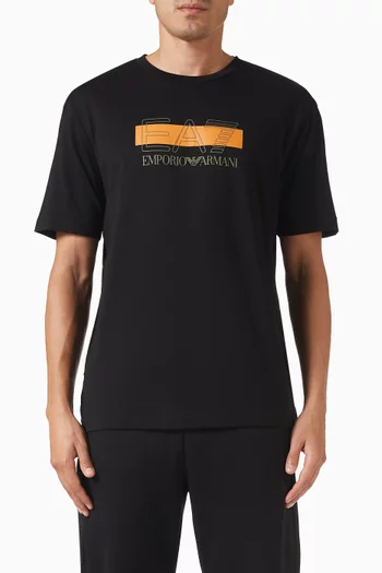 Graphic-print T-shirt in Jersey