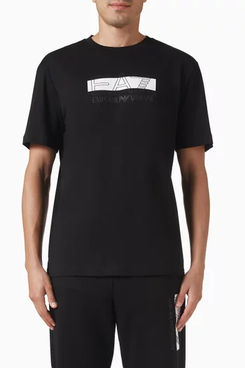 Graphic-print T-shirt in Jersey