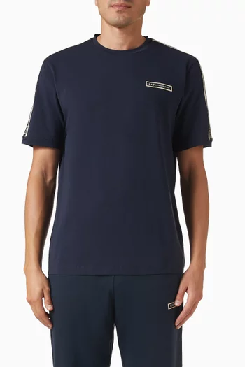 Logo Tape T-shirt in Jersey