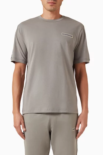 Logo Tape T-shirt in Jersey