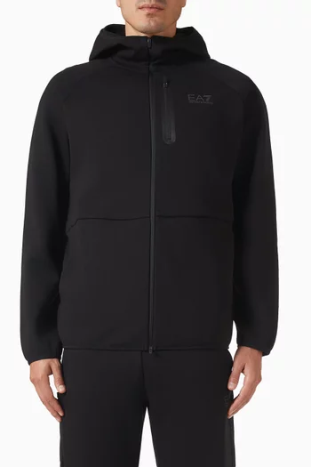 Logo Zip Hoodie