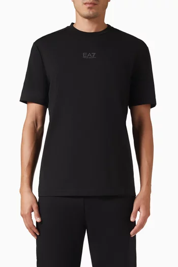 Logo-print T-shirt in Jersey