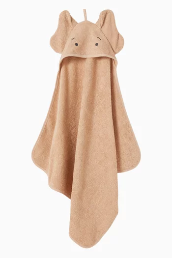 Albert Hooded Towel in Organic Cotton-terry