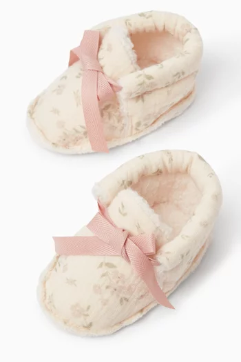Moneca Booties in Cotton