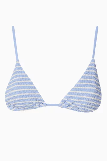 Koa Triangle Bikini Top