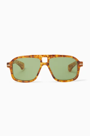 Elkhart Sunglasses in Cellulose Acetate