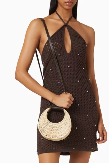 Good Night Moon Bag in Wicker