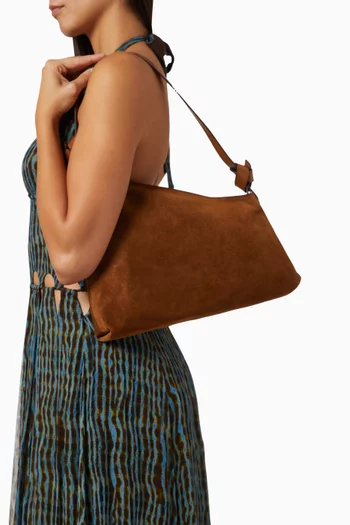 Small Dani Shoulder Bag in Suede