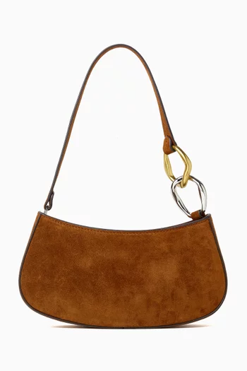 Ollie Shoulder Bag in Leather