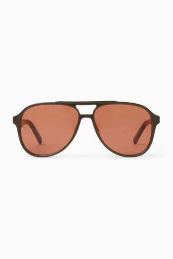 Tragic Magic Aviator Sunglasses in Polycarbonate