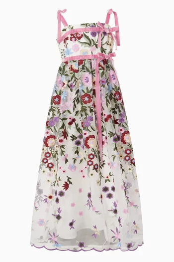 Chantelle Embroidered Maxi Dress