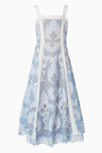 Gisele Embroidered Maxi Dress