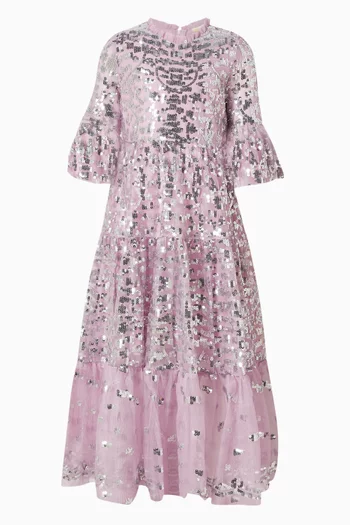 Tabitha Sequin-embellished Maxi Dress