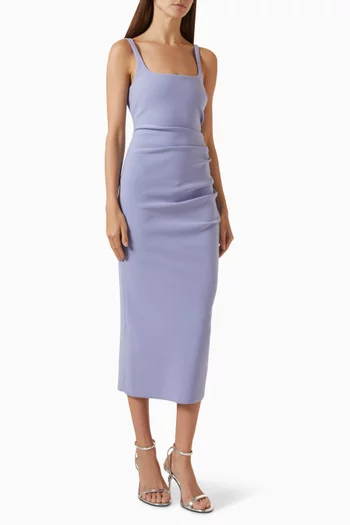 Karina Tuck Midi Dress