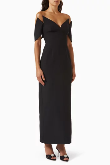 Aveline Maxi Dress in Viscose