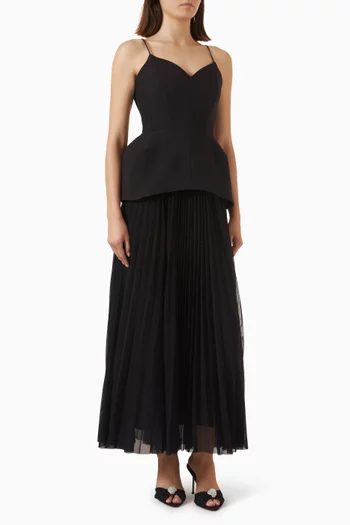 Huda Maxi Dress in Viscose