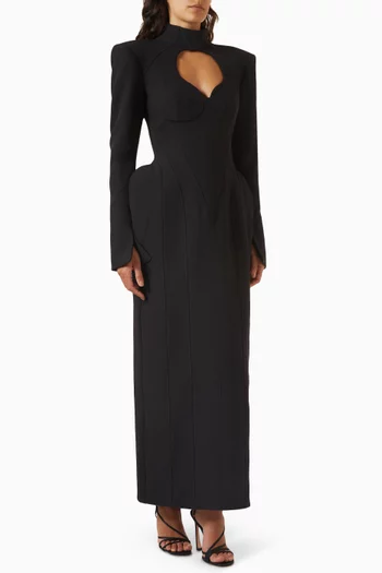 Ardis Maxi Dress in Viscose
