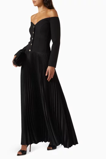Mary Maxi Dress in Viscose