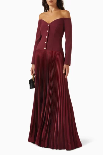 Mary Maxi Dress in Viscose