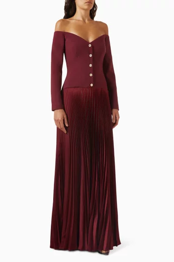 Mary Maxi Dress in Viscose