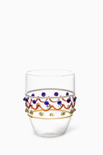 Carretto Hand-painted Water Glass