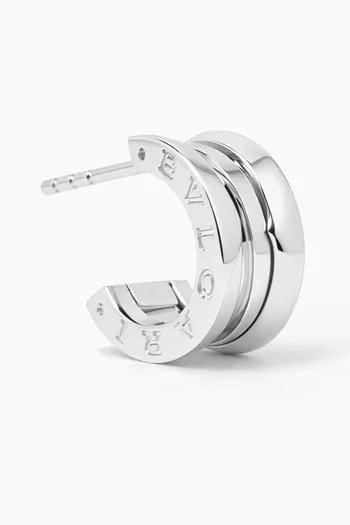 B.Zero1 Single Earring in 18kt White Gold