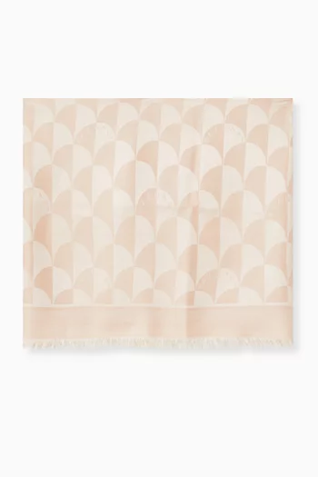 Calla Maxi Scarf in Silk Blend